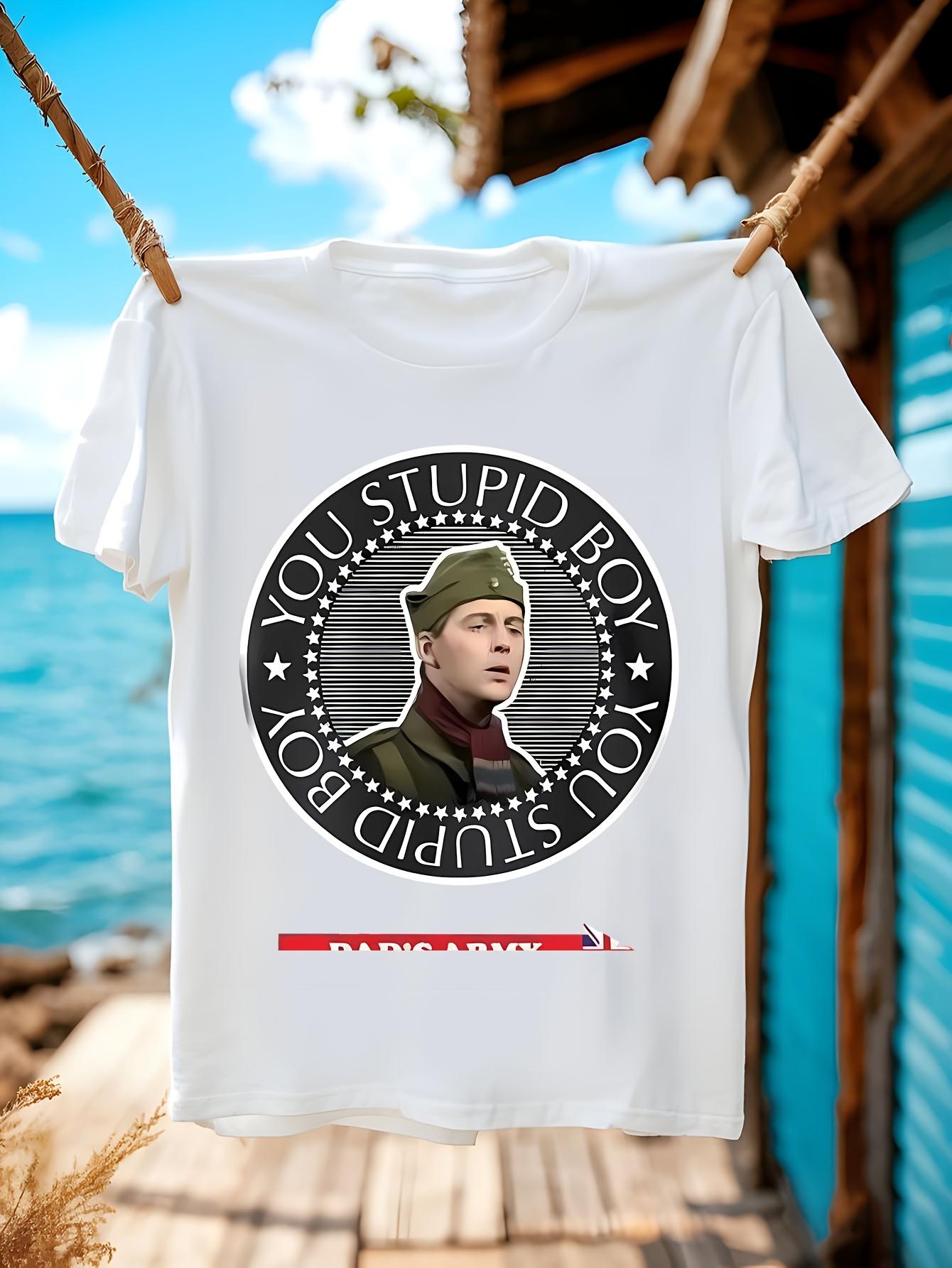 Dad s Army Vintage TV Show Tshirt Official Licensed WWII ... S
