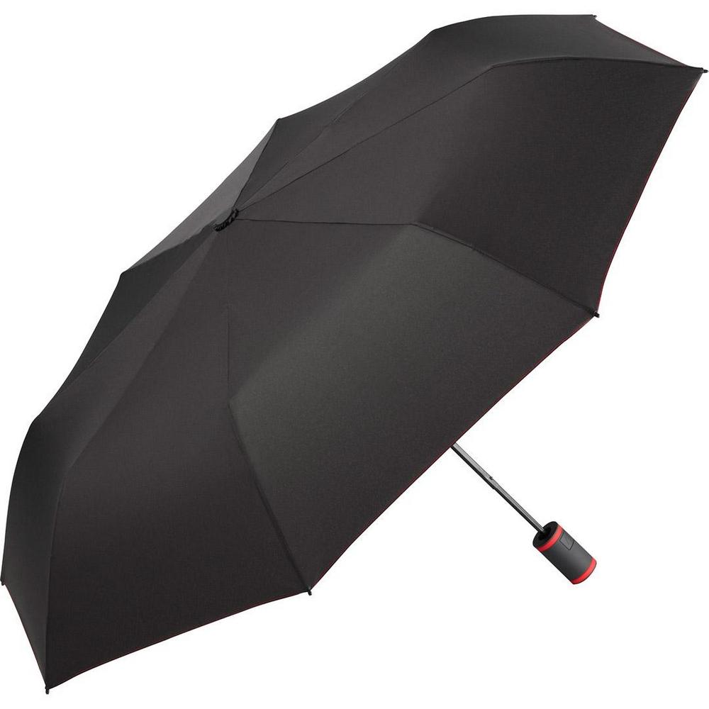 Fare AC Style Contrast Detail Mini Folding Umbrella