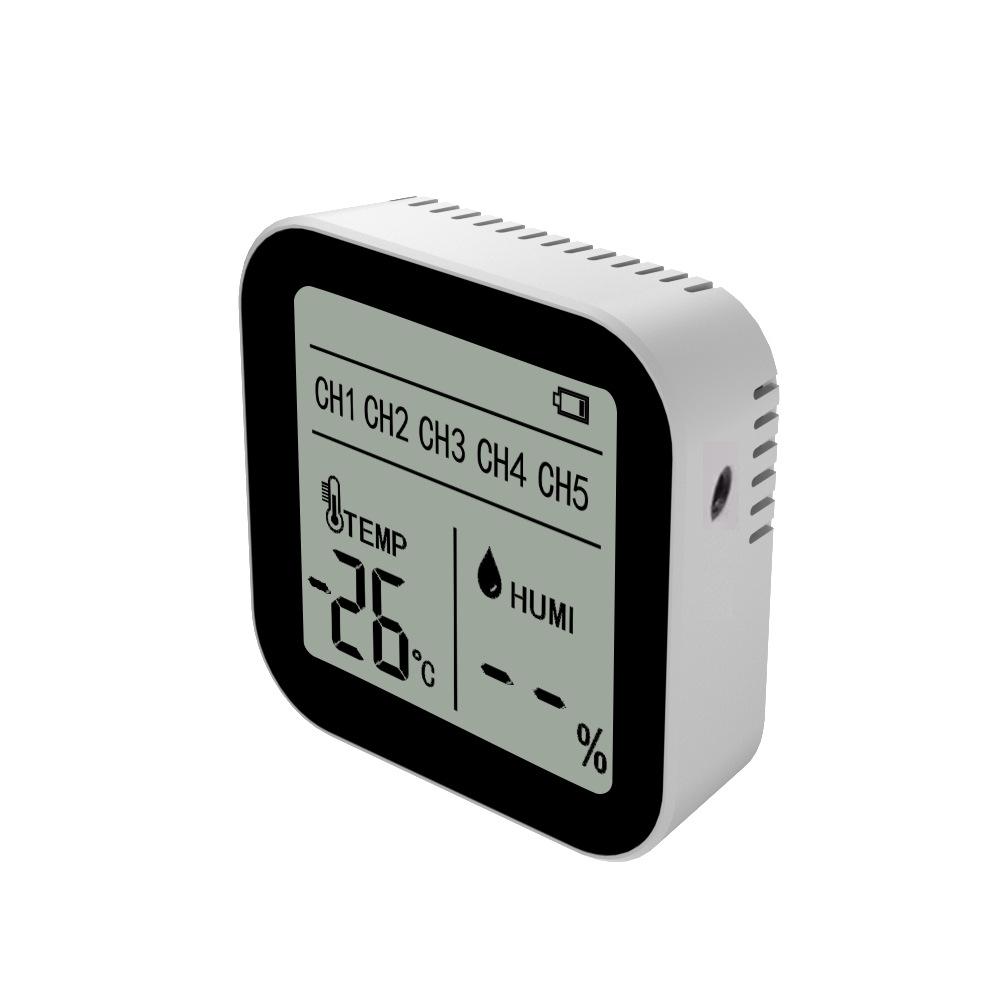 Monitor de Calitate a Aerului WiFi Tuya & Stație Meteo Inteligentă, Termometru și Higrometru Wireless de Interior/Exterior