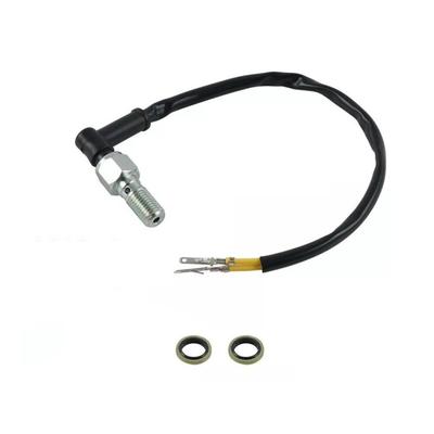 מתג אור בלם לחץ הידראולי לאופנוע אחורי M10x1.0 בריח בנג'ו בודד