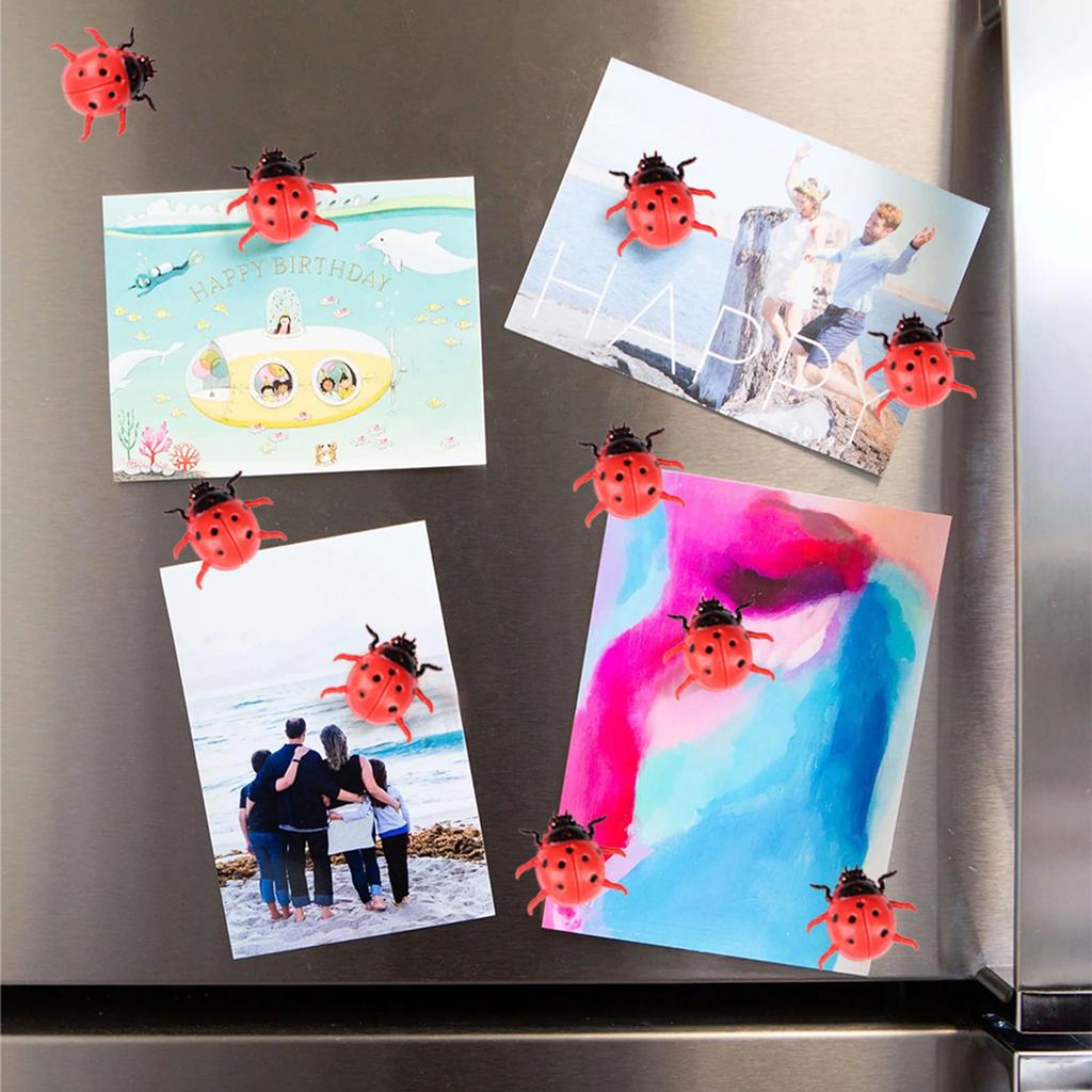 Seven Star Refrigerator Sticker With Magnetic Backplate Soft Adhesive Refrigerator Sticker