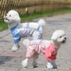 Dog Dust Pants Waterproof Four-Legged Clothes for Small Dogs Pomeranian Outdoor Raincoat Anti-Shedding Leg Cover Pet Clothes