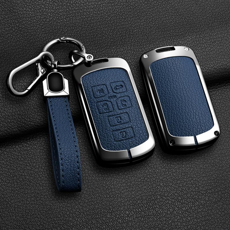 Zinklegierung 6-Tasten Auto Schlüsselanhänger Hülle Schale Halter Fob Für Toyota Sienna Se Tacom 2015 2016 2017 2018 2019 2020 Zubehör