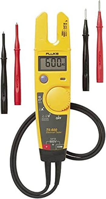 Fluke 600V Voltage Continuity and Current Tester [Product] T5-600
