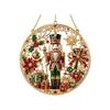 Seasonal Christmas Acrylic Ornament DIY Kits with Drill Art Finish, Top Chain, Selected Style, Tool Set Home Use