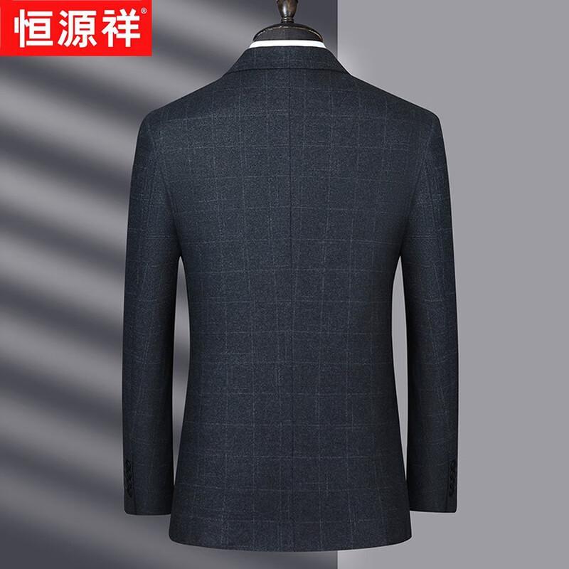 Hengyuanxiang Men's Thickened Business Casual Blazer
