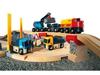 Circuit rail route transport de roches - brio - coffret 33 pièces - train en bois - ravensburger - dès 3 ans