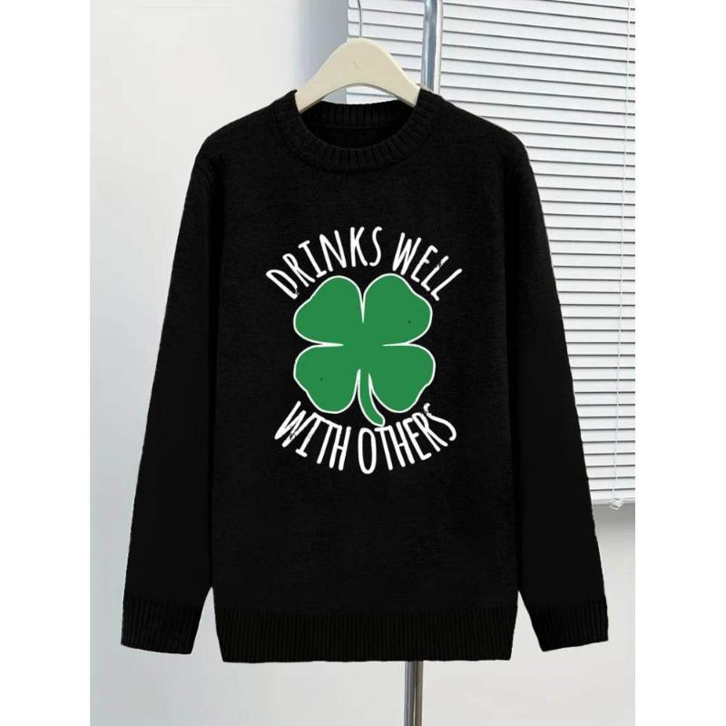 

Men Women Warm Sweater, Regular Fit, Cold Weather, Daily Outdoor Wear XXL чёрный