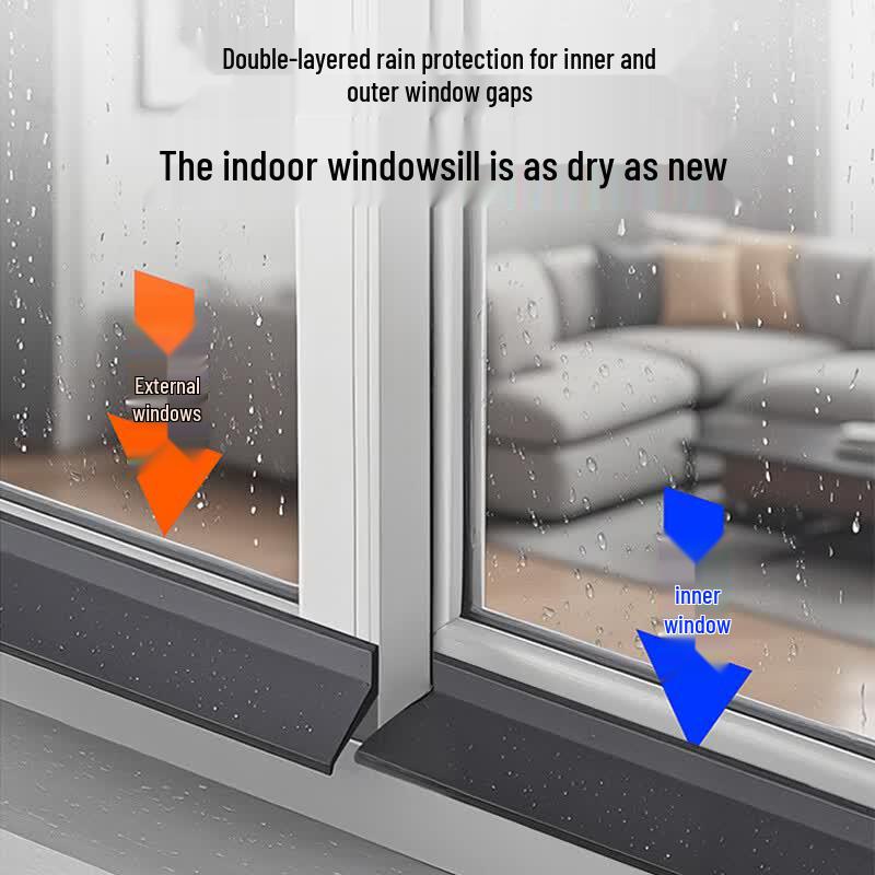 Window Rain Leak Guard Strip