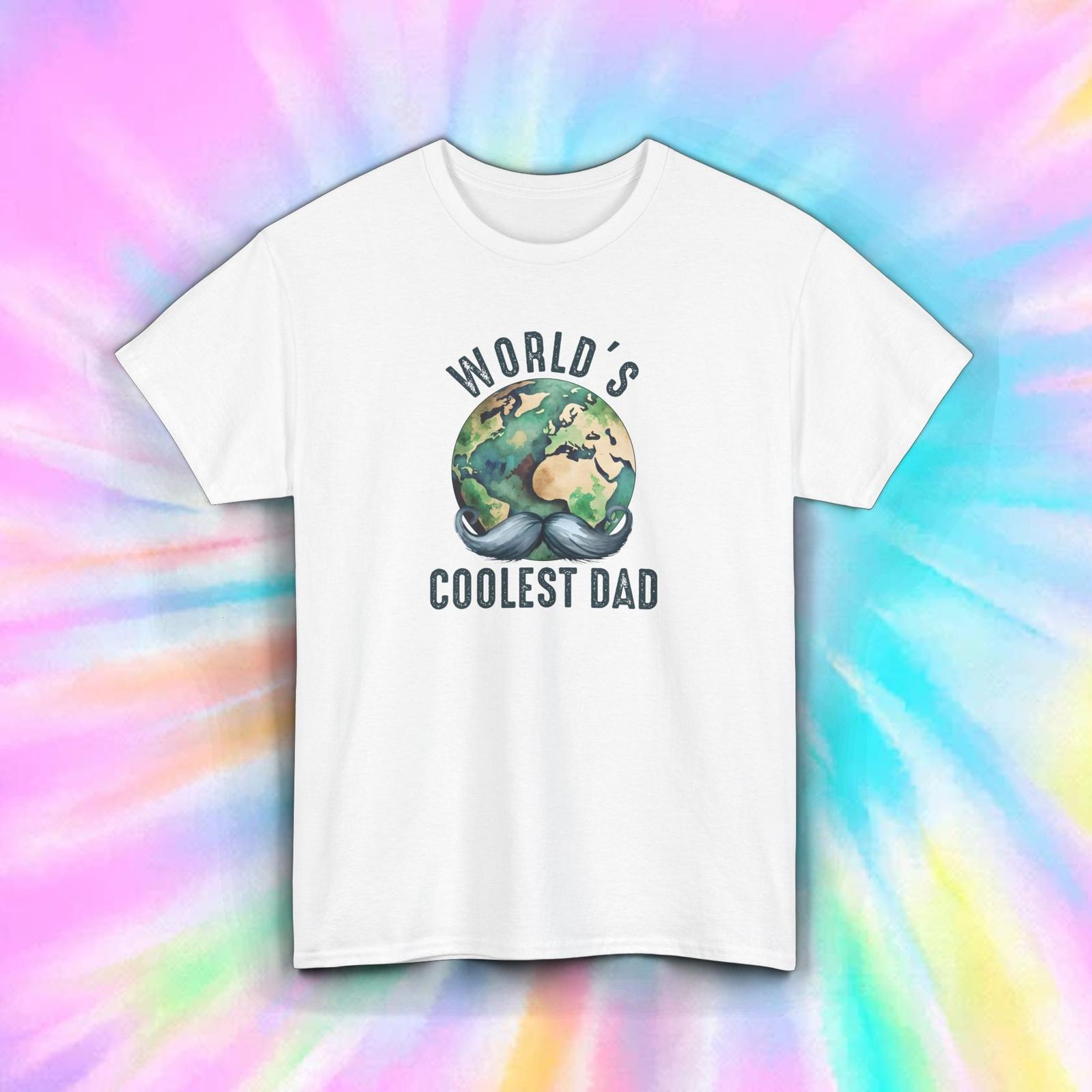 World’s Coolest Dad Shirt Funny Father’s Day Gift for Dads Tee S-5XL L