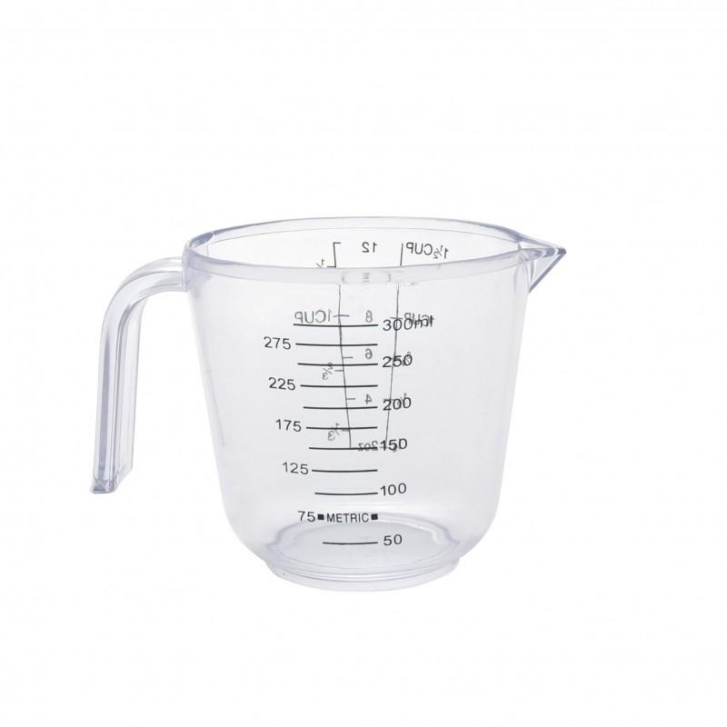 Clear Plastic Measuring Cup Set With Dual-Scale Markings 150ml 300ml 600ml 1000ml Baking Cooking Kitchen Use