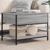  Coffee Table, Grey Sonoma Oak, 70x50x50 Cm