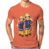 Fireunisex Sam Anime Wallace And Gromit Tshirt Graphic Unisex Tops Vintage Alternative Summer Cotton Clothes Harajuku T Shirt