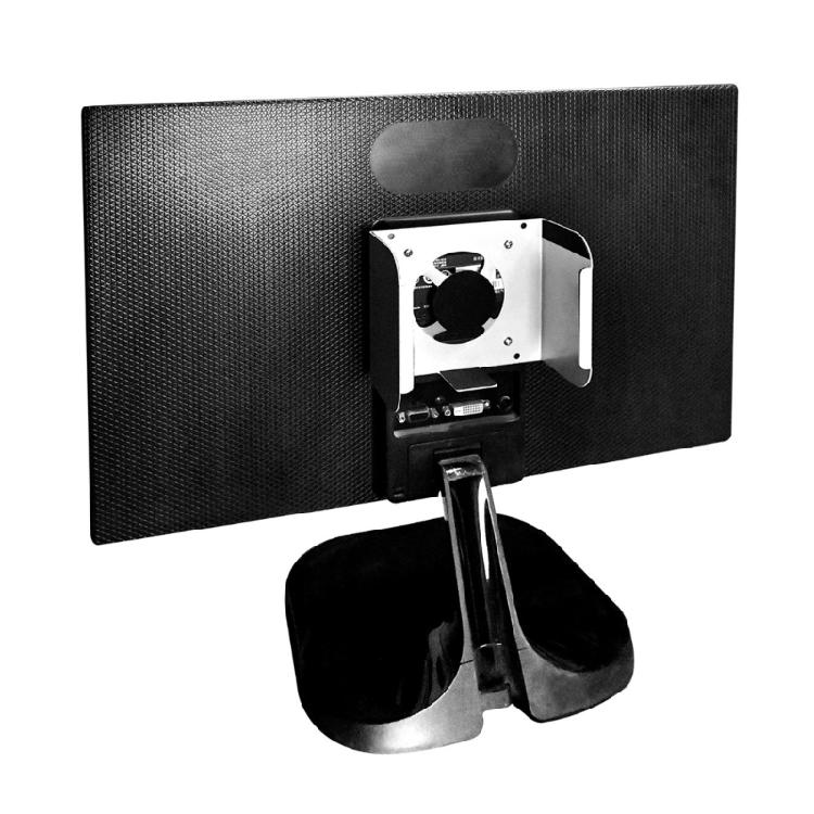 Metal Stand Durability For Mini Desktop Computer Under Desk And Behind Screen Mounting Solution Space Saving