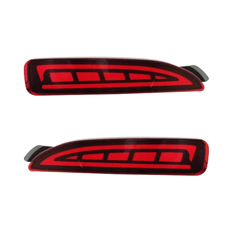 LED Rear Bumper Reflector Brake Stop Light Car-styling Turn Signal For Mazda 6 Atenza For Mazda 2 DY For Mazda 3 Axela (CA240)