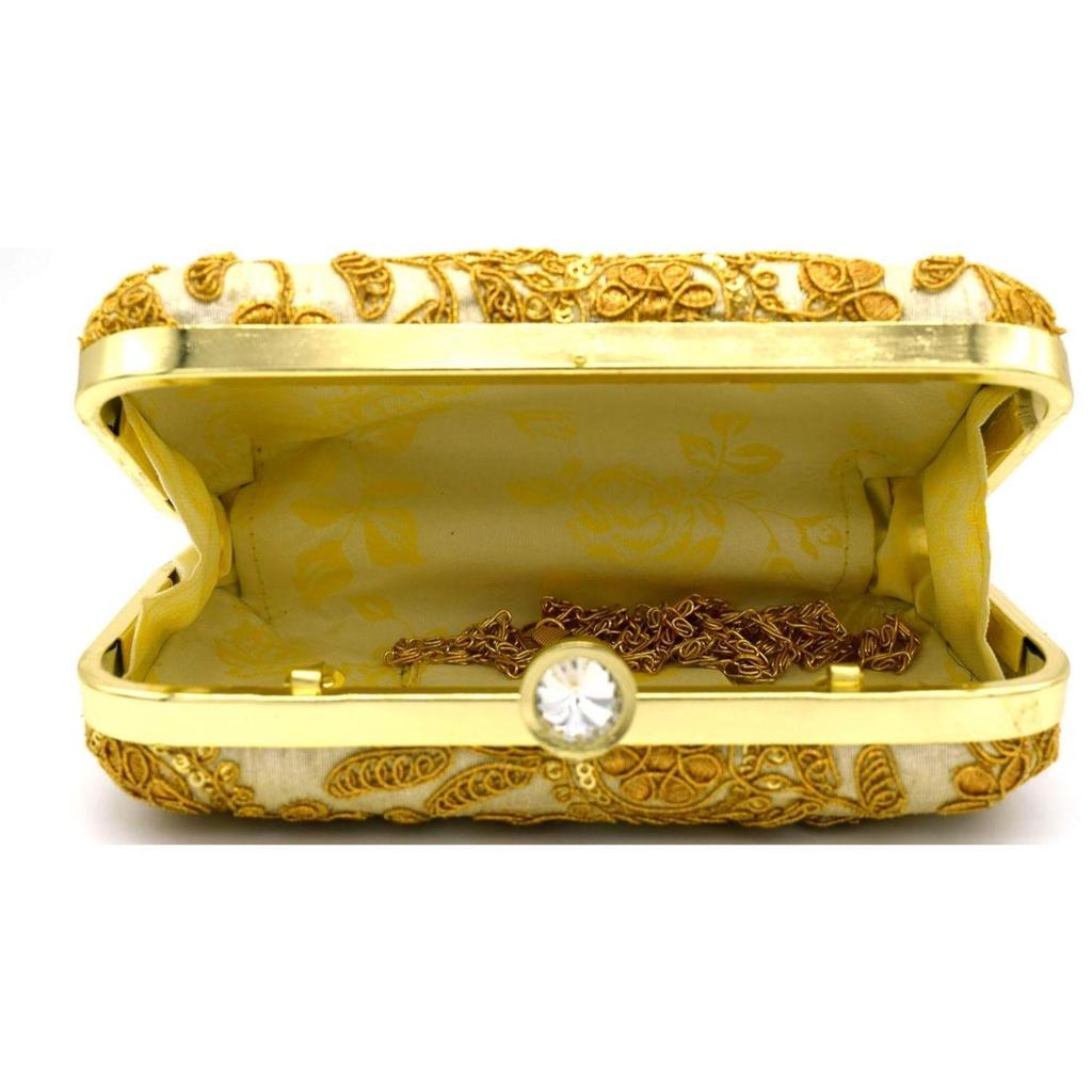 Femei Artizanat Brodat Manual Geantă Plic Cutie Pentru Mireasă, Casual, Nuntă