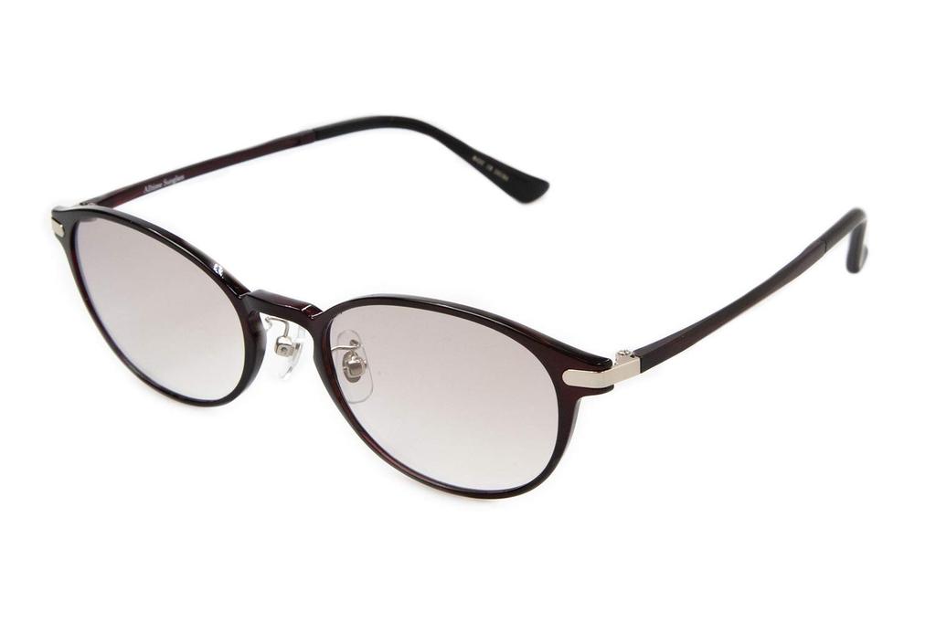 Cataract Prevention Light UV Blue Light Easy On the Feel [Dry Lens] Sunglasses, Color, Protection, Protection, Eyes, Women's, Wine/Smoke