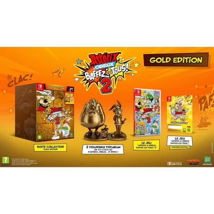 Jeu Vidéo - Asterix & Obelix - Baffez Les Tous 2 ! Gold Edition - Arcade - Nintendo Switch - 7+