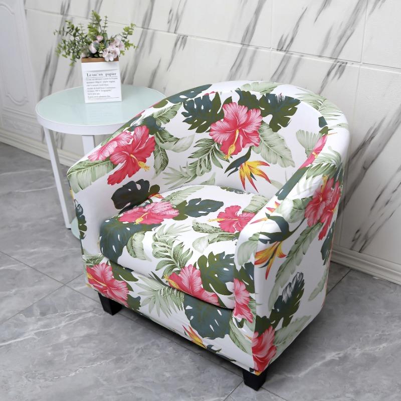 Armchairs Chair Covers Stretch Single Sofa Slipcover Sofa Couch Cover for Bar Counter with Seat Covers Funda De Sofá Individual