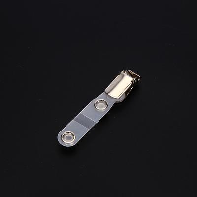 3 teile/los Neue Kunststoff Abzeichen Clip mit Snap Strap für Pflege Zubehör Mitarbeiter Pass Hängen Credential ID Karte Halter