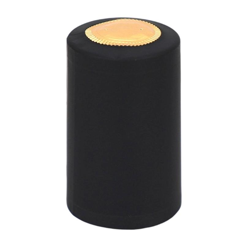 100pcs High Quality PVC Shrink Cap for Wine Easy To Apply with Heat for Quality Maintenance and Decorative Look