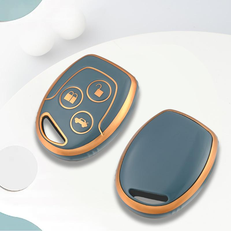 3 Buttons TPU Remote Key Shell Key Fob For Ford Focus Fiesta Fusion C-Max For Mondeo Galaxy C-Max S-Max Case Protector Cover