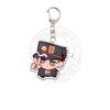 JoJo's Bizarre Adventure Acryl Schlüsselanhänger Q-Version Dekoration Tasche Anhänger Zubehör Schüler Anime Cartoon Geburtstagsgeschenk