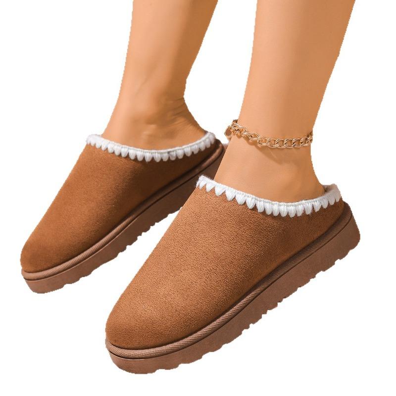 Women's Roman Style Slippers, Lightweight Outdoor Mules, Wholesale Winter House Shoes for Women