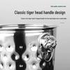 Stainless Steel Tiger Head Ice Bucket