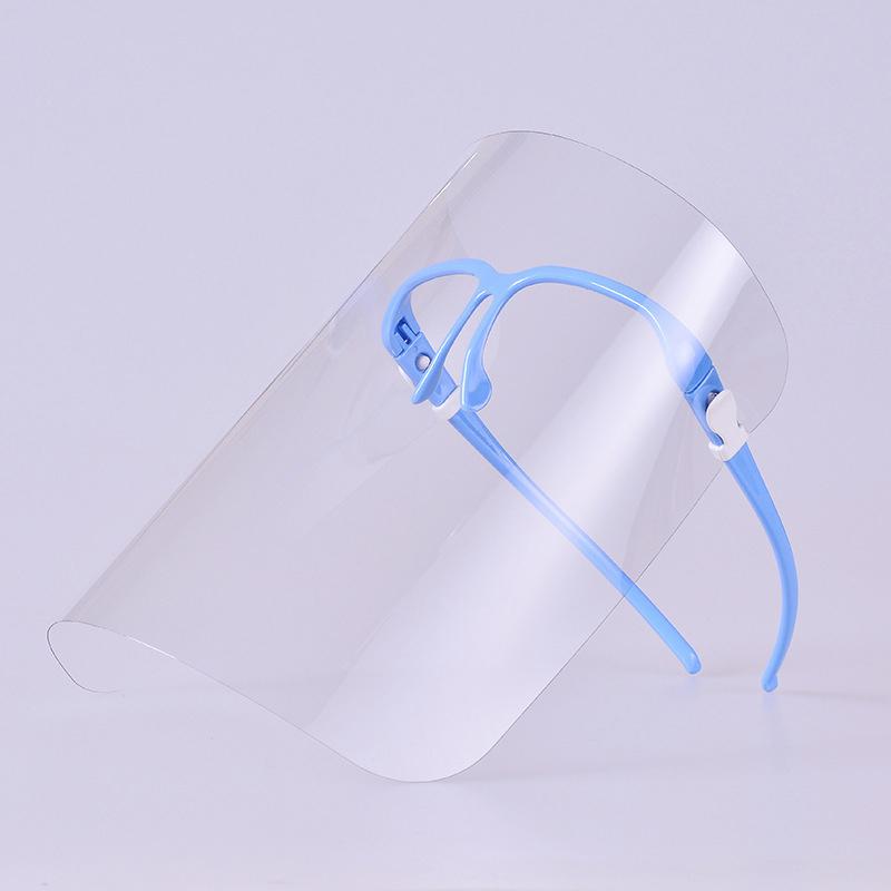 Face Shield Transparent Full Face Cover Safety Protective Film Tool Anti-Oil Anti-Fog Kitchen House Clean Dust Proof Mask