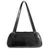 Baguette-Tasche hochwertig neu vielseitig tragbar Umhängetasche schlichtes Leder Nische Achseltasche Damen