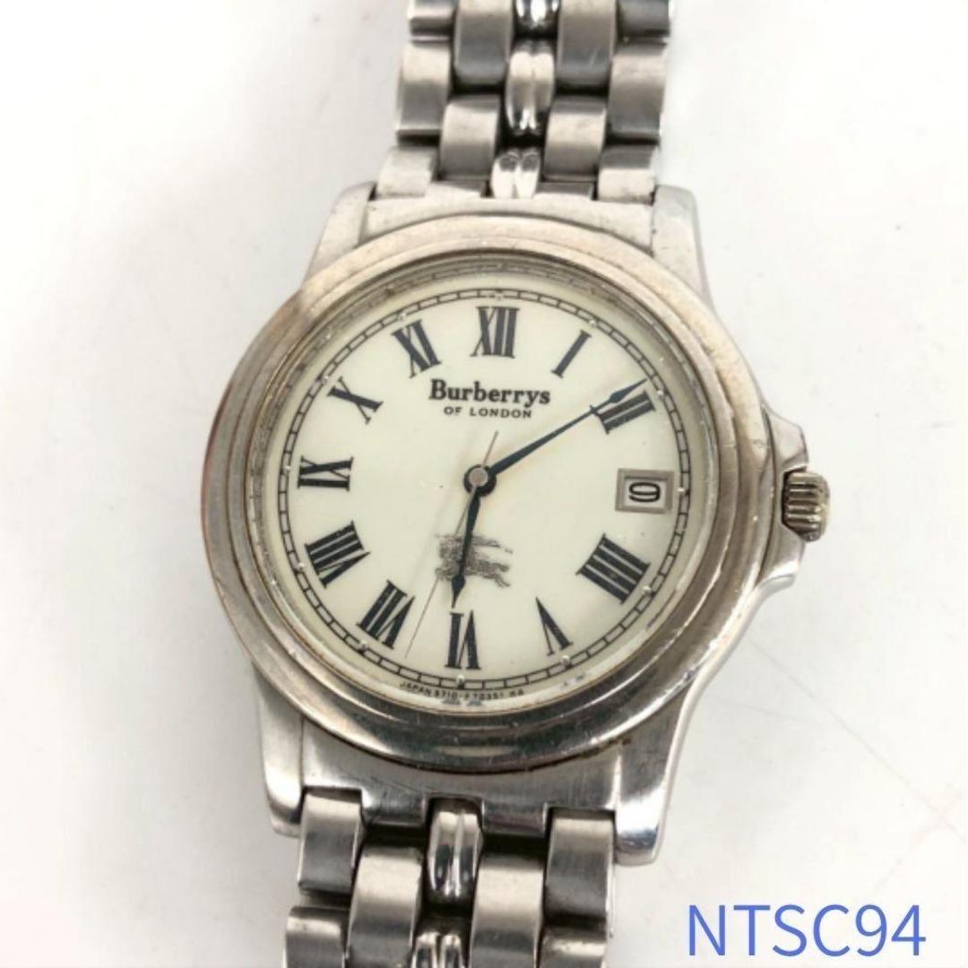 Used Good Condition Burberrys Quartz Watch White Dial Ladies