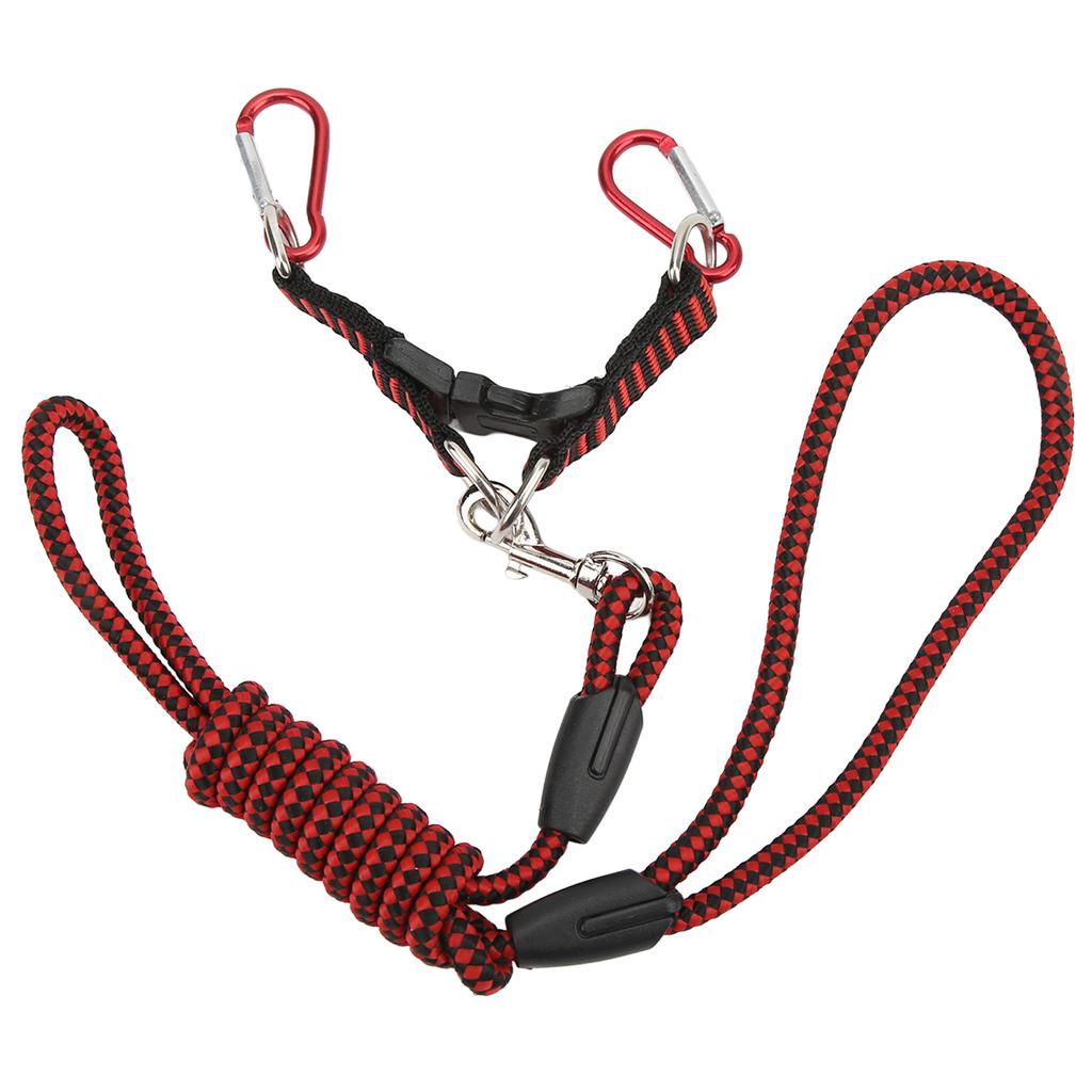 RC Traction Rope Nylon Winch Recovery Strap Universal for 1 5 1 8 1 10 Remote Control CarRed