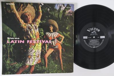 LP Record VARIOUS - Stereo Latin Festival SHP5407 VICTOR Japan Latin Used