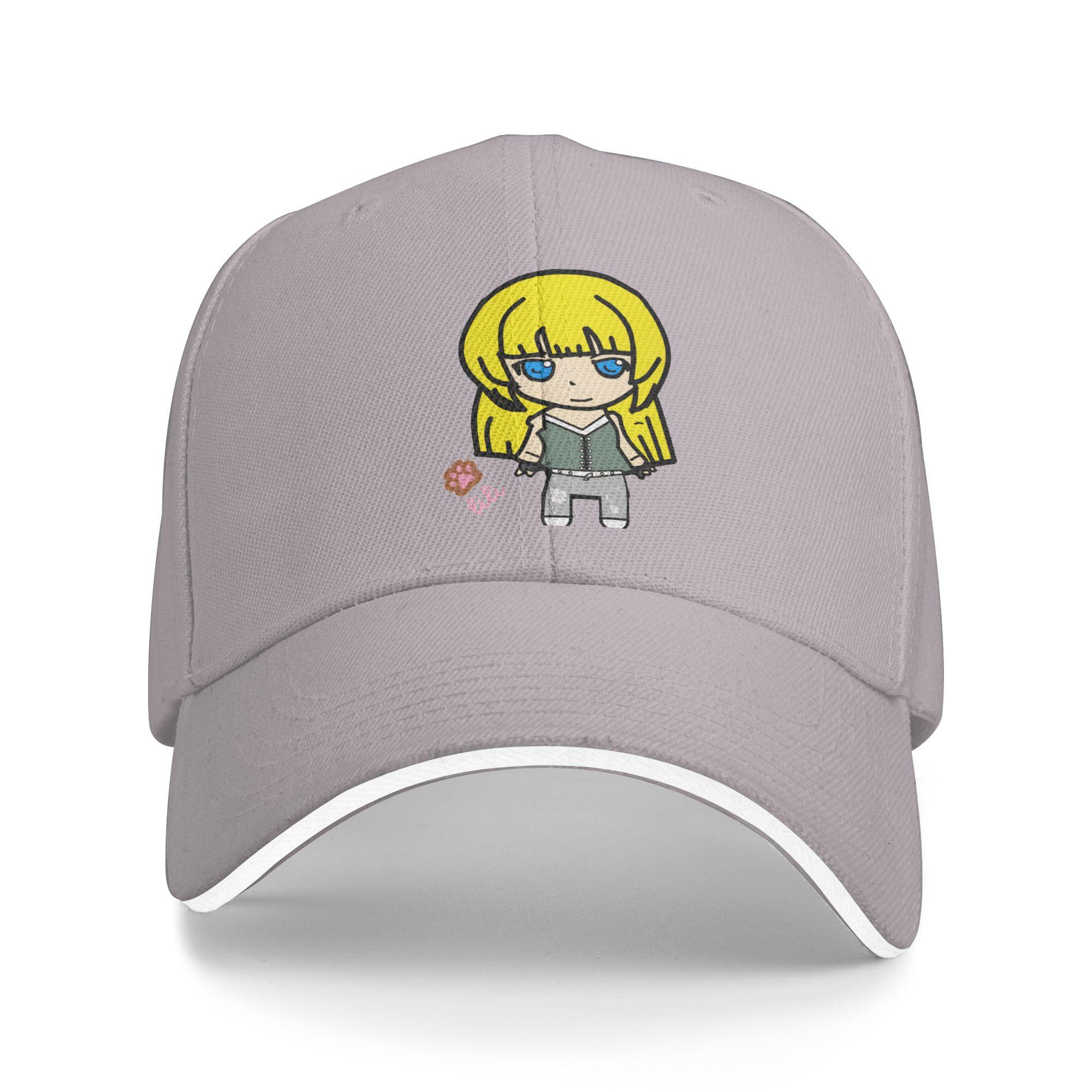 

Tekken Game Baseball Cap y2k Funny Trucker Hat Summer Men Women Outdoor Gym Snapback Cap One Size серый