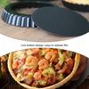 2PCS Tart Pie Pan Cake Baking Tray Non Stick Loose Base Mold Removable Bottom Hot
