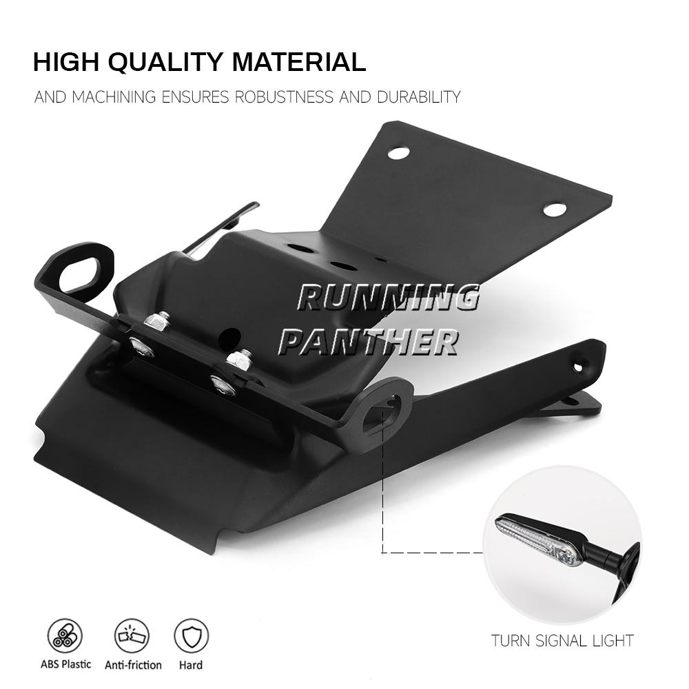 For Honda X-ADV XADV 750 XADV750 NSS750 NSS 750 2021 2022 Motorcycle License Plate Frame Holder Wheel Mudguard Fender Kit