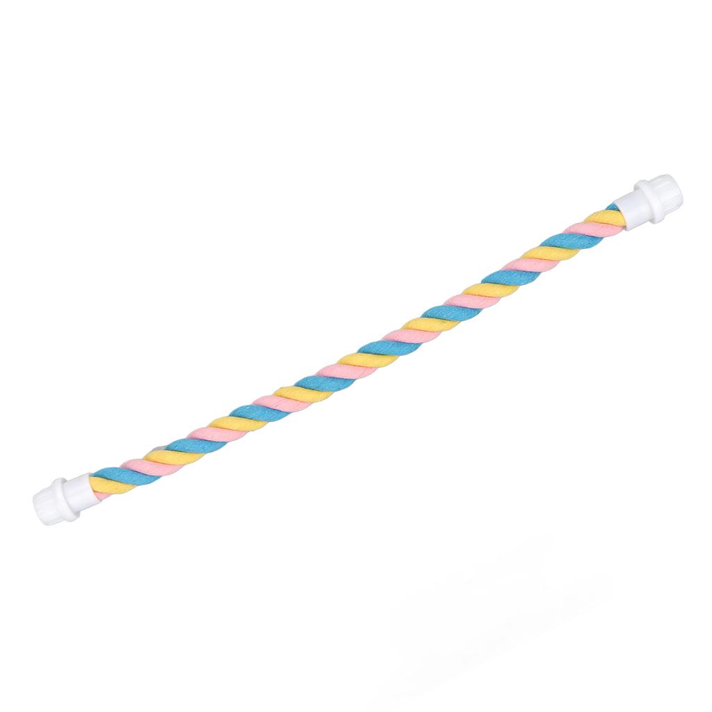 Bird Rope Perch Multipurpose Colorful Cotton Parrot Comfy Rope Perches for Parrots Parakeets