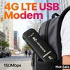 4G LTE USB Modem Dongle 150Mbps Kilitsiz WiFi Kablosuz Ağ Adaptörü Ofis Ev İçin Yüksek Hızlı İnternet Erişimi