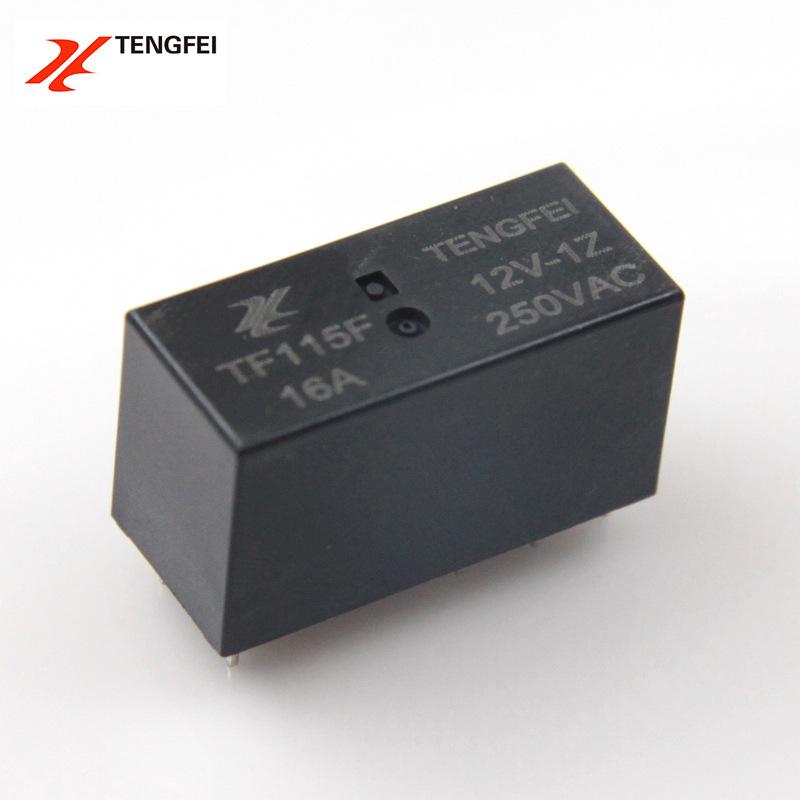 16A DC 12/24V 8 kontaktų didelės galios elektromagnetinis relė TF115F
