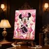 Disney Pearl Painting Minnie Castle Art Set These Handmade Pearl Art Paintings for Wall Decoration Make Wonderful Gifts for Home or Office Decoration