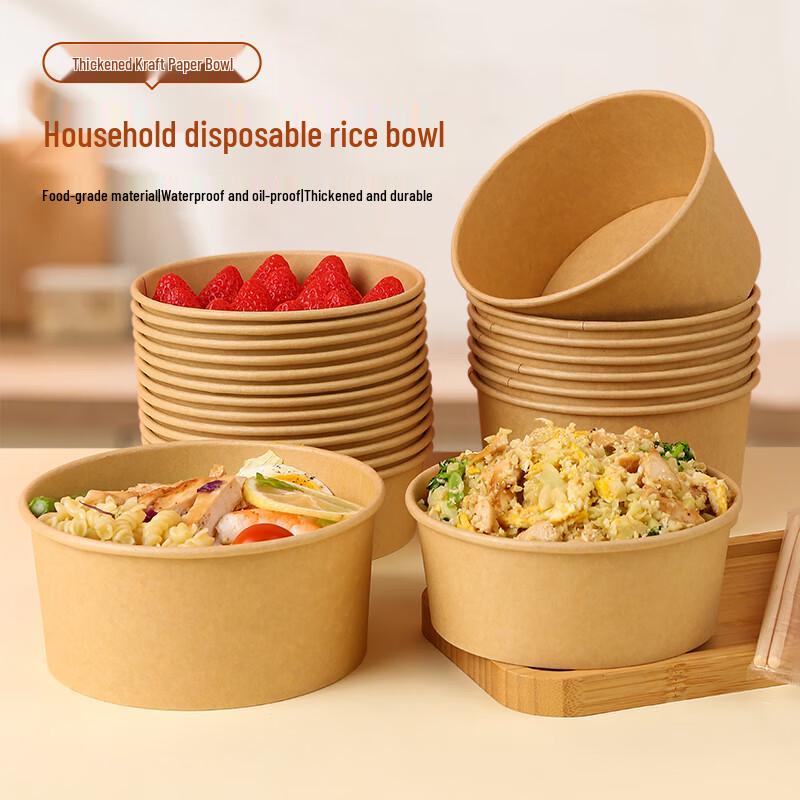 Bayipin Disposable Sugarcane Pulp Dinnerware Set