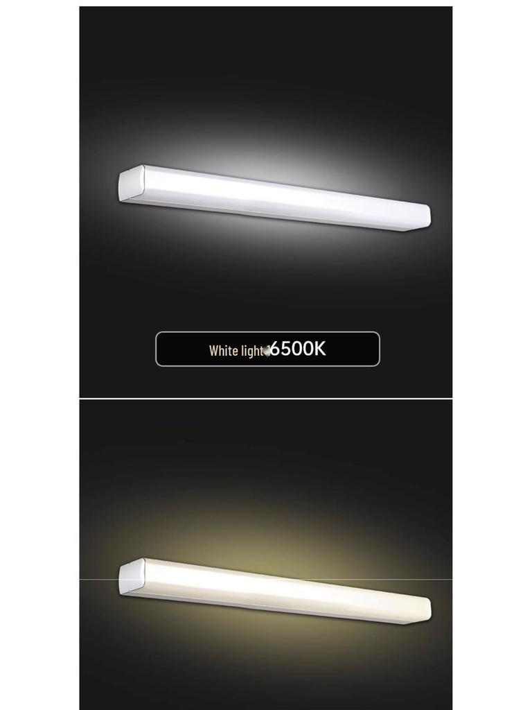 Bathroom LED Sensor Vanity Mirror Cabinet with Fog-Proof, Waterproof, and No-Punch Installation