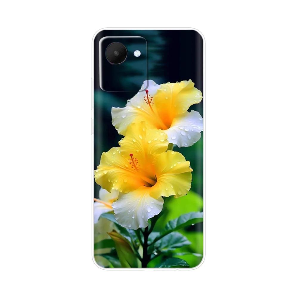 Etui Torba na Telefon Komórkowy Do Realme C30 Etui RealmeC30S Pokrowiec Do OPPO Realme C30S C30 s RealmeC30 Miękki Przezroczysty Silikonowy Tylny Pokrowiec