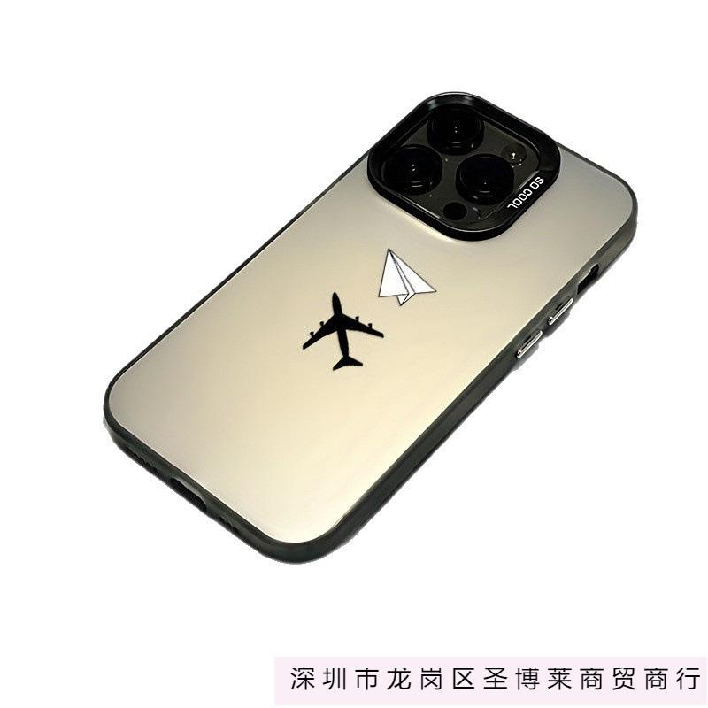 Applicable To Apple iPhone16 Mobile Phone Case, Paper Plane 14pro Protective Case, Creative and Fashionable 13pm12/11/xs