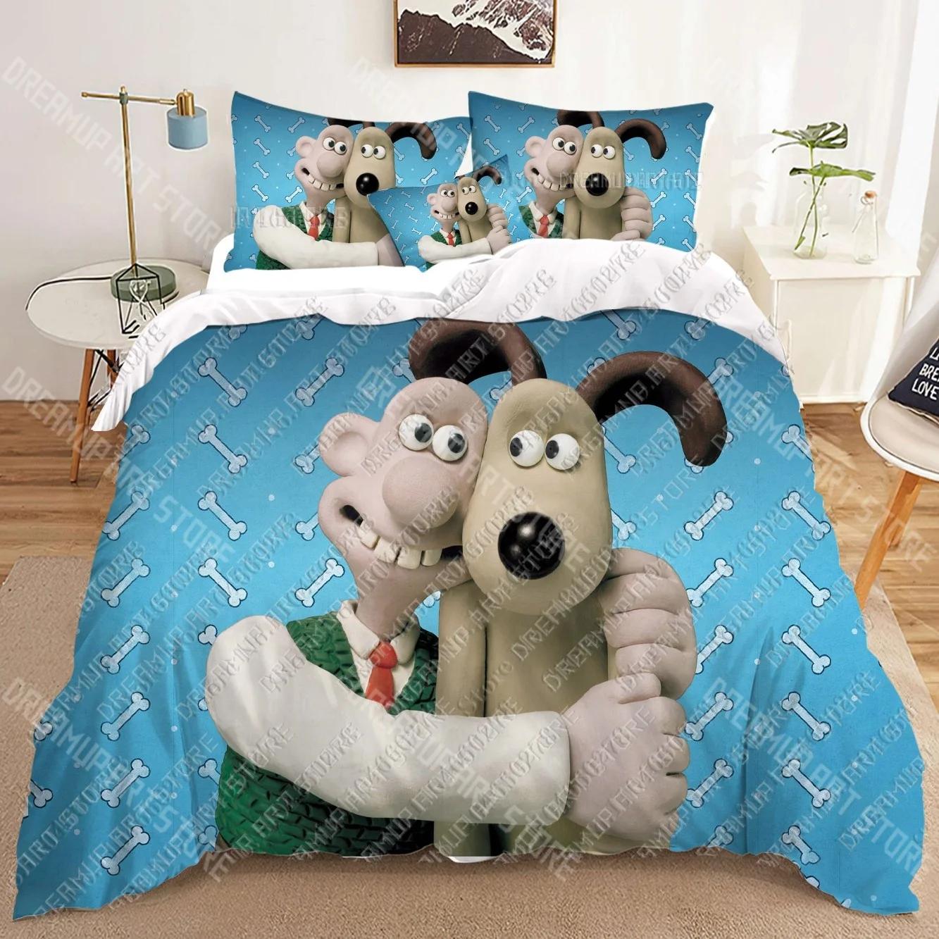 Wallace & Gromit 3D gultasveļas komplekti