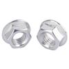 Self-Locking Serrated Hex Flange Nut with Washer, 304 Stainless Steel, M2-M16