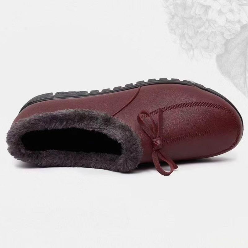Winter cotton shoes for women soft soles for cold insulation simple comfortable for middle-aged elderly people  women's shoes