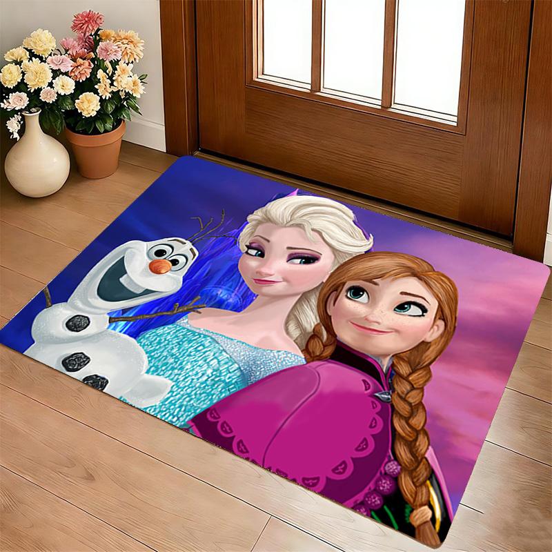 Frozen Friends Carpet Rug for Bedroom Living Room Home Sofa Decoration,Office Home Decor Game Large Decor Floor Mat