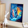 Disney 5D DIY Diamond Painting Lion King Mufasa Soul Illustration Embroidered Mosaic Cross Stitch Home Decor Gift Crafts